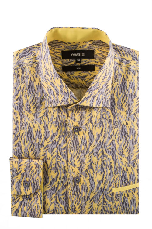 Kollane kirju linane triiksärk 1016 - Image 3