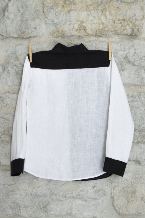 Must-valge linane laste triiksärk 10 - Image 6