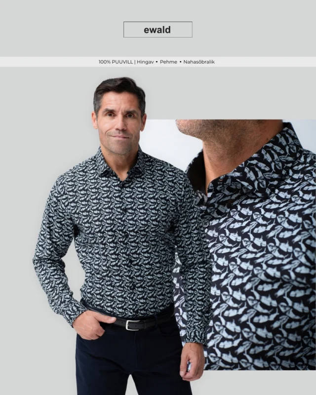 Julge aga tasakaalukas! 👌
Pehme puuvill ja täpselt Sinule sobiv lõige tagab terve päeva kestva mugavustunde. 😉  • Leiad särgi e-poest sisestades otsingusse "3104"
• Esinduspood: Paldiski mnt 29, Tallinn  #eestidisain #estoniandesign #kvaliteetsärgid